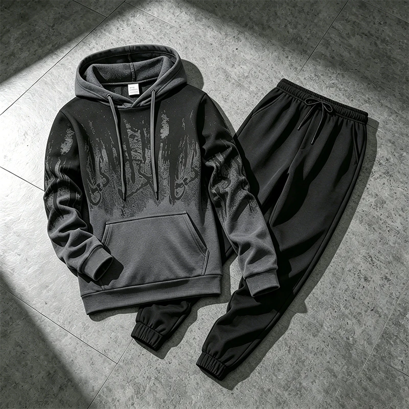 Winter Clothing Men - Herfst Winter Heren Hoodies Trainingspak Casual