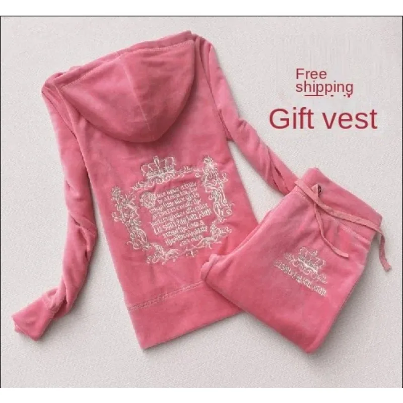 Winter Clothing Brand - Jc Trainingspak Dames Fluwelen Damesmerk Velours