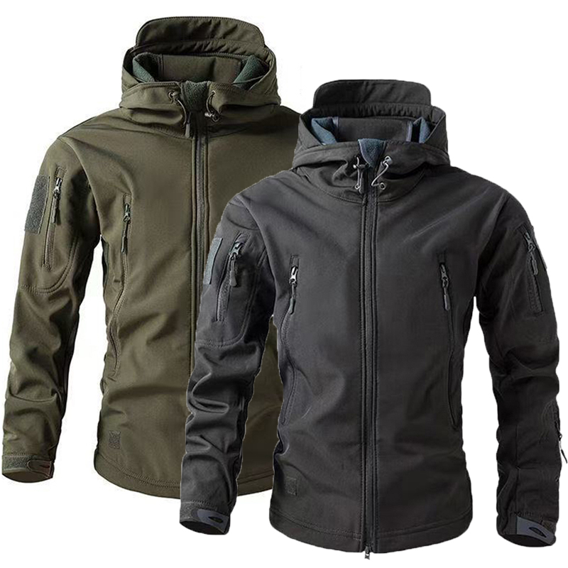 Winter Clothing Hiking - Heren Winter Herfst Warm Softshell Fleece