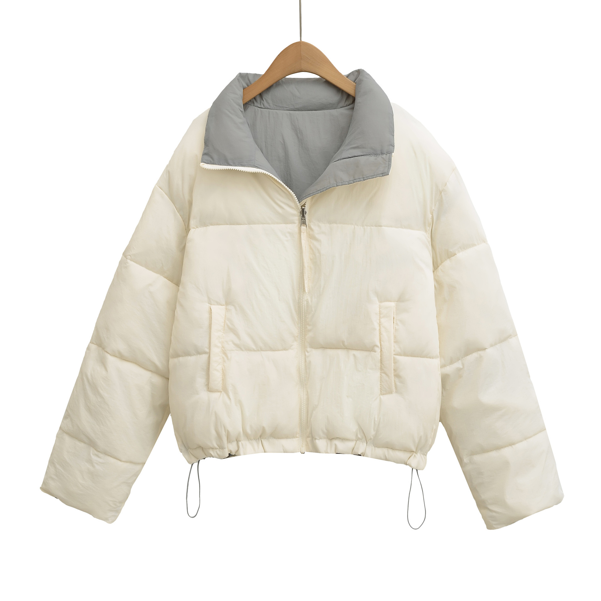 Puffer Jacket Women Down - 2025 Nieuwe Korte Katoenen Jas Voor