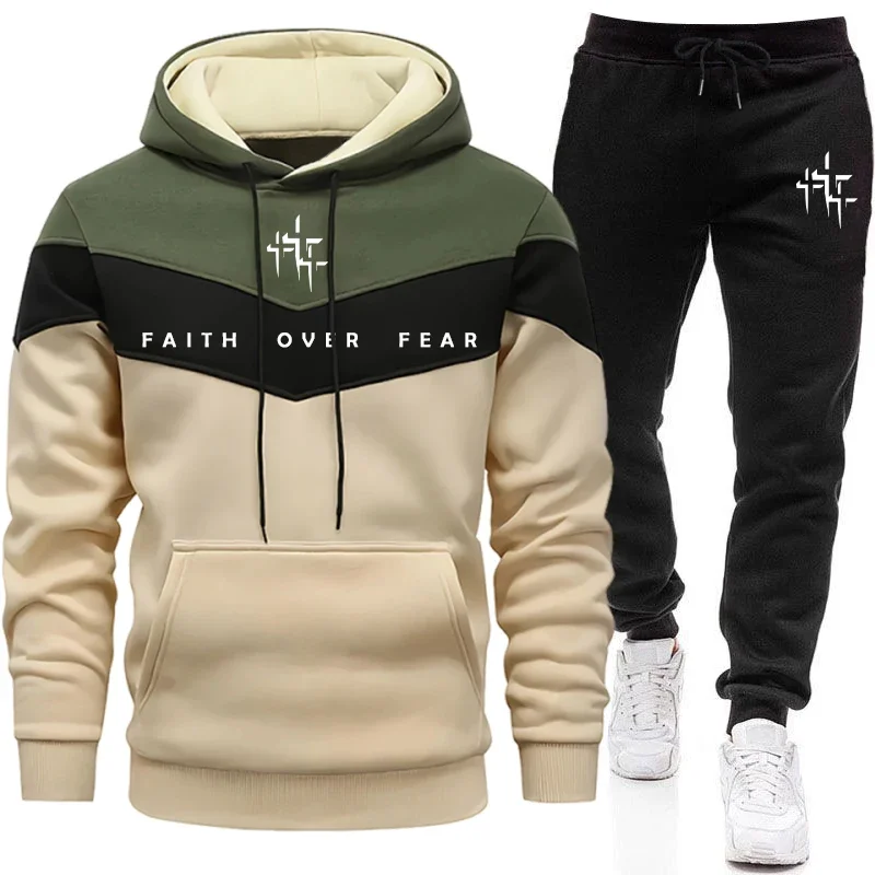 Faith Over Fear trainingspak v - Winter Clothing Men recensie en prijs