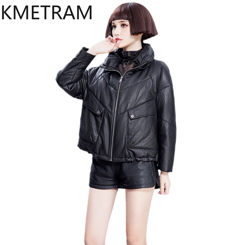KMETRAM Echte Schapenvacht Led - Puffer Jacket Women Down recensie en prijs