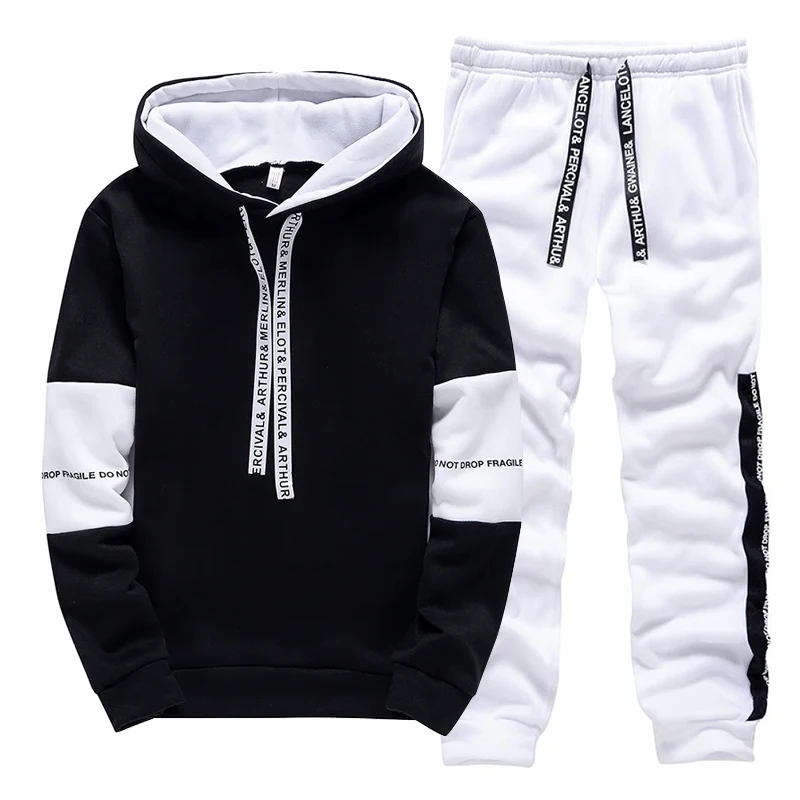 Zwart Wit Heren trainingspak M - Winter Clothing Men recensie en prijs