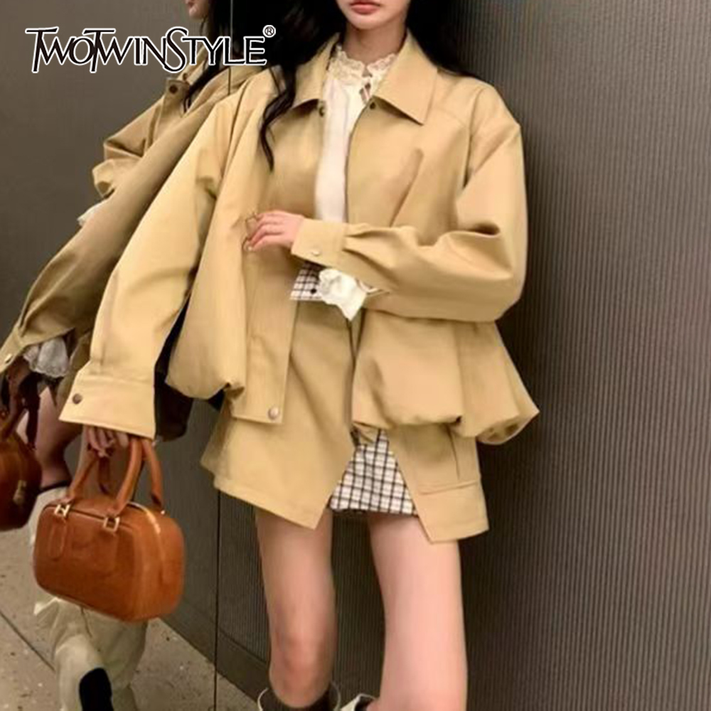TWOTWINSTYLE Khakl Gesplitste  - Winter Clothing For Sale recensie en prijs