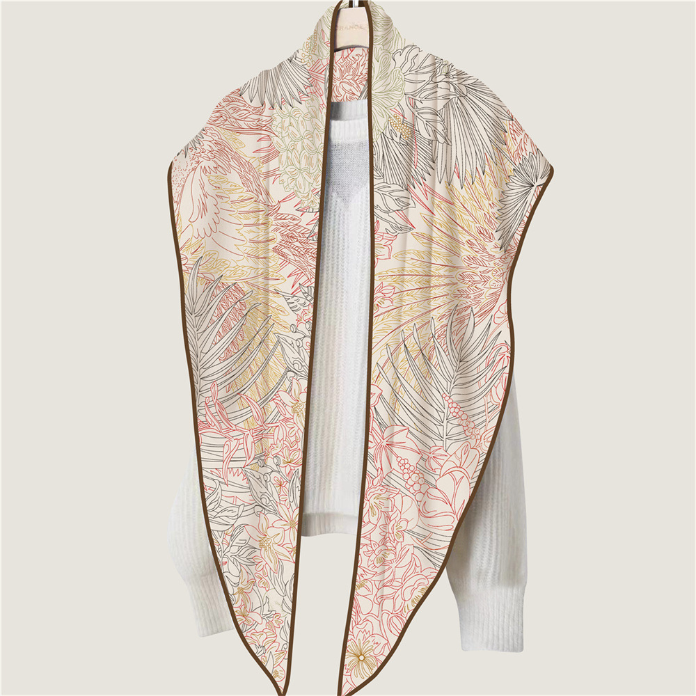 Driehoekige sjaal van zijdemix - Cashmere Scarf Wrap recensie en prijs
