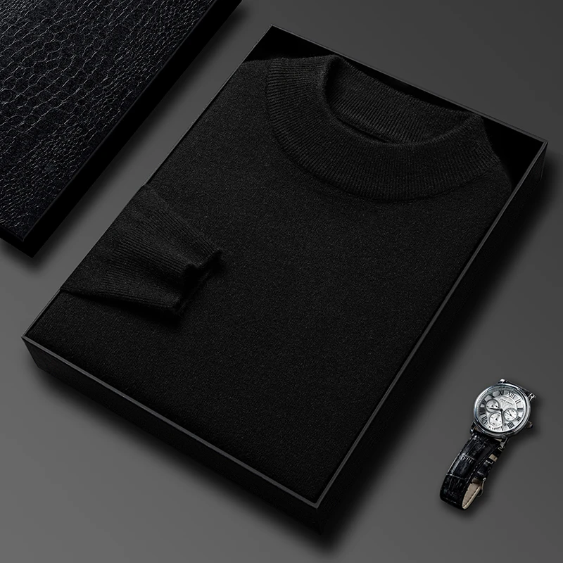 Half Coltrui Gebreide Trui Nie - Winter Clothing Brand recensie en prijs