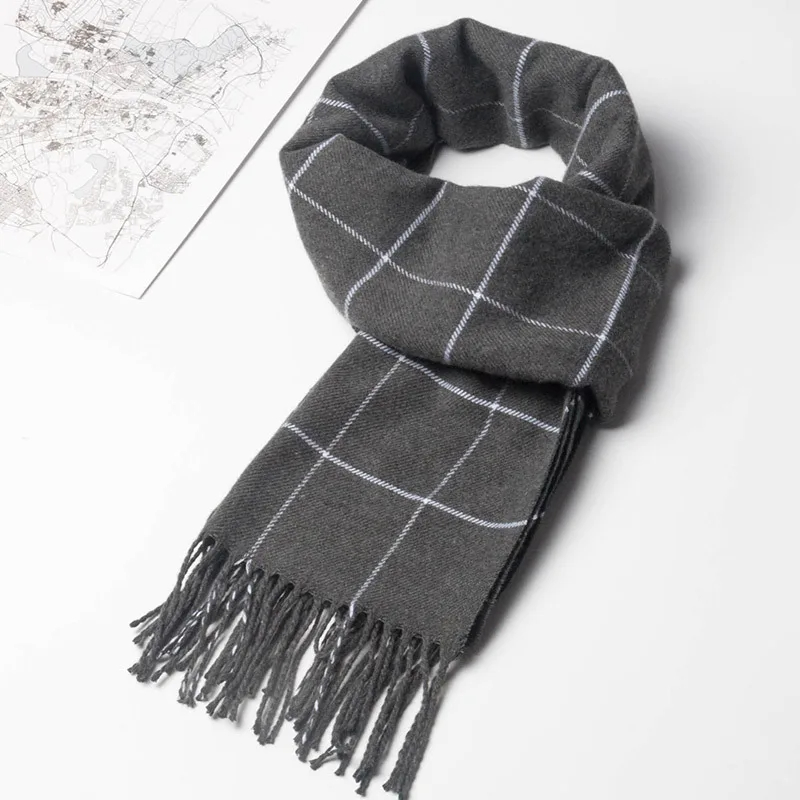 2023 Nieuwe Winter Mannen Sjaa - Cashmere Scarf Wrap recensie en prijs